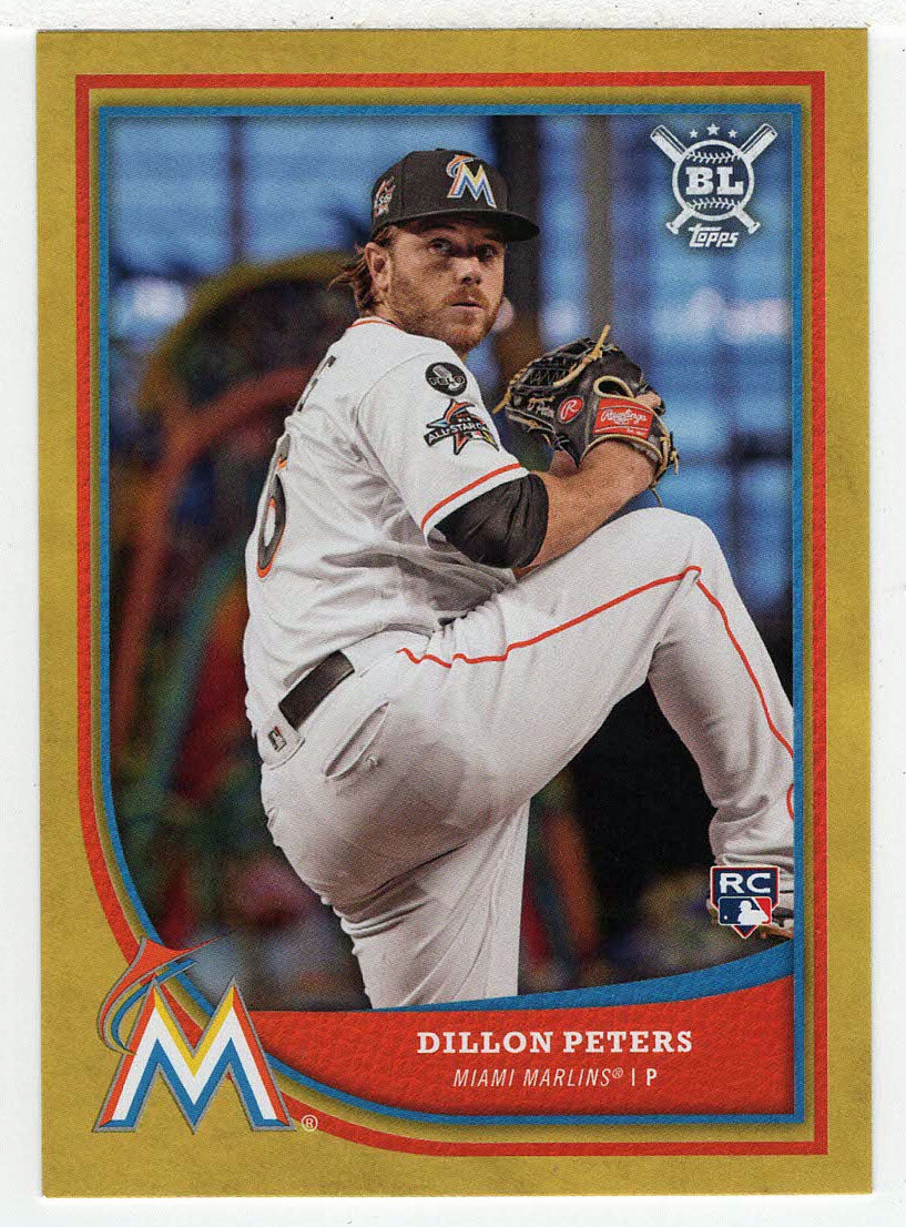 Dillon Peters - Miami Marlins - Gold (MLB Baseball Card) 2018 Topps Big League # 214 Mint