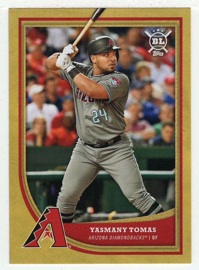 Yasmany Tomas - Arizona Diamondbacks - Gold (MLB Baseball Card) 2018 Topps Big League # 283 Mint