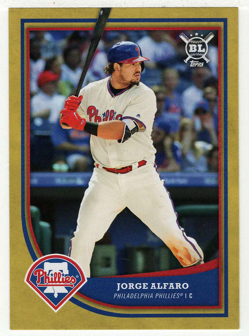 Jorge Alfaro - Philadelphia Phillies - Gold (MLB Baseball Card) 2018 Topps Big League # 285 Mint