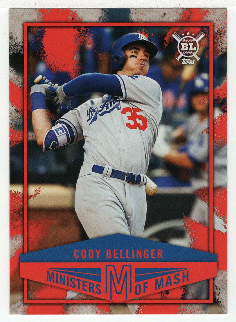 Cody Bellinger - Los Angeles Dodgers - Ministers of Mash (MLB Baseball Card) 2018 Topps Big League # MI-3 Mint