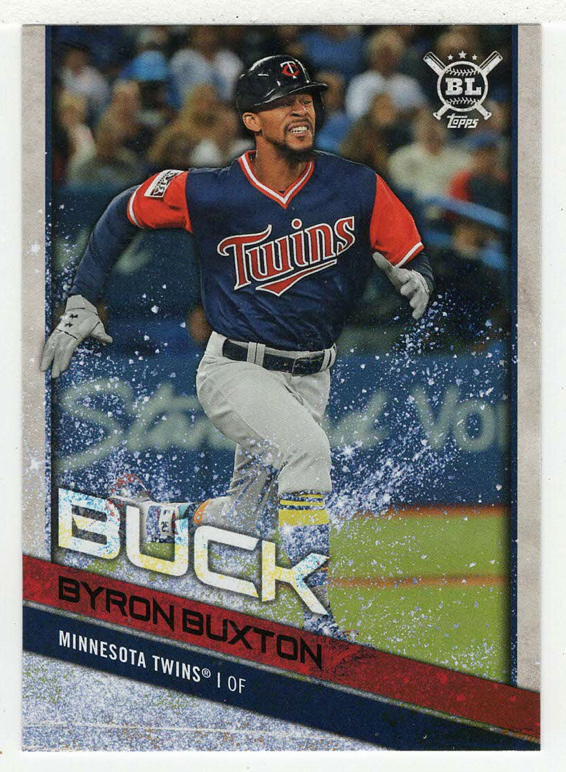 Byron Buxton - Minnesota Twins - Weekend Photo Variations (MLB Baseball Card) 2018 Topps Big League # 38 Mint
