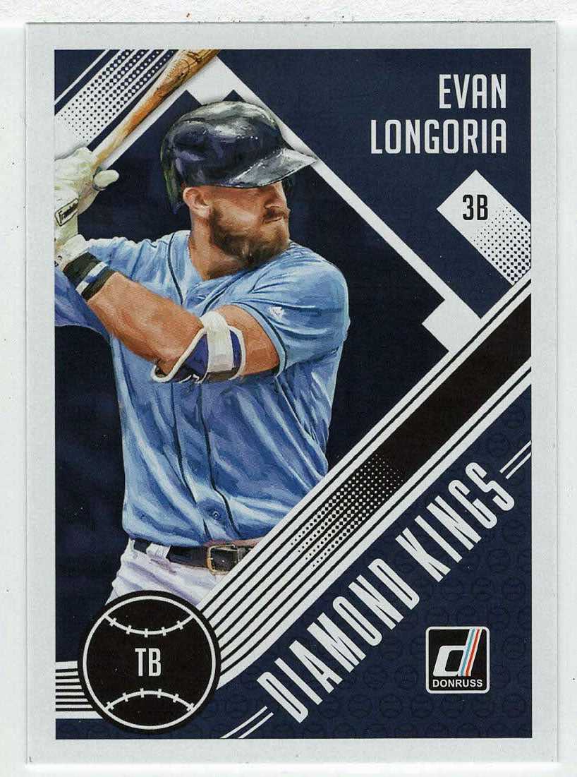 Evan Longoria - San Francisco Giants - Diamond Kings (MLB Baseball Card) 2018 Donruss # 3 Mint