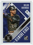 Nolan Arenado - Colorado Rockies - Diamond Kings (MLB Baseball Card) 2018 Donruss # 8 Mint