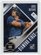 Jose Altuve - Houston Astros - Diamond Kings (MLB Baseball Card) 2018 Donruss # 11 Mint