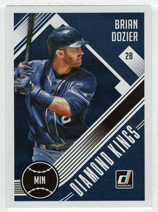 Brian Dozier - Minnesota Twins - Diamond Kings (MLB Baseball Card) 2018 Donruss # 17 Mint