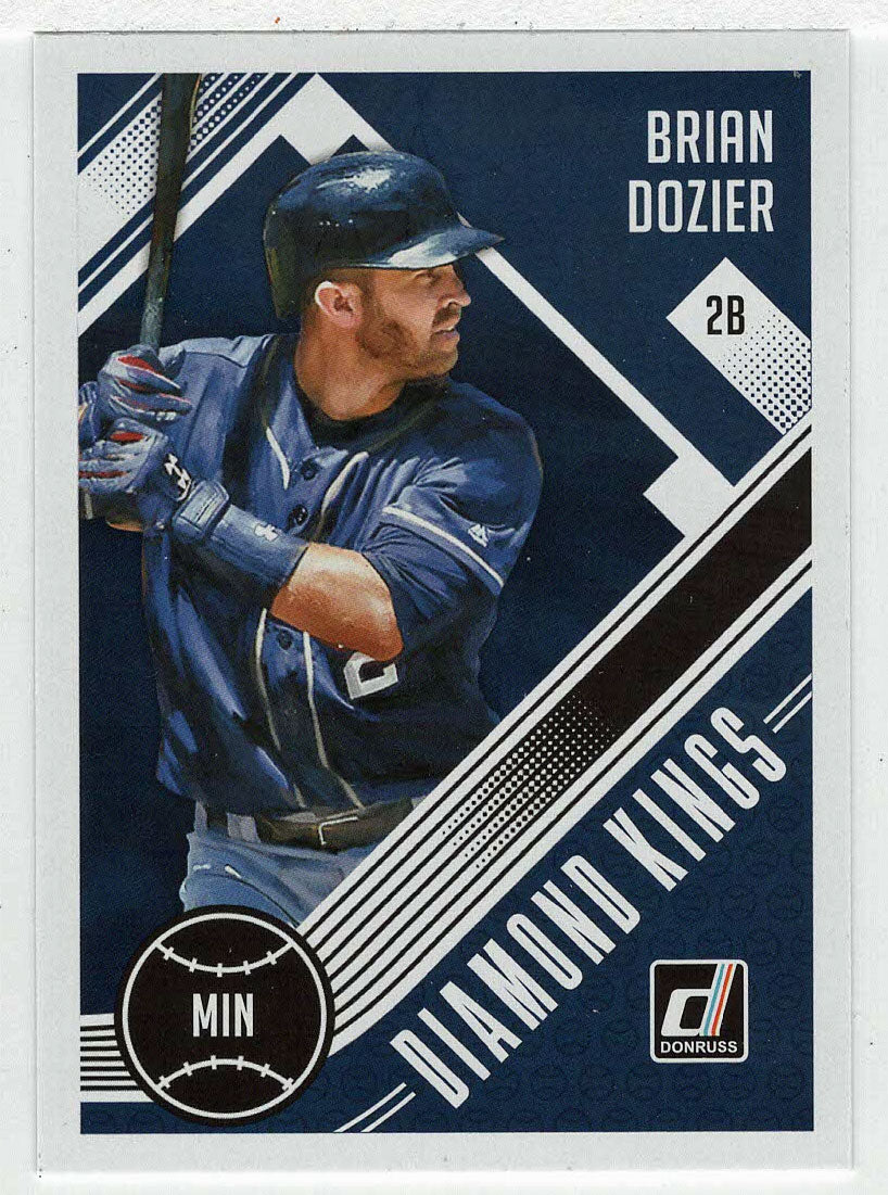 Brian Dozier - Minnesota Twins - Diamond Kings (MLB Baseball Card) 2018 Donruss # 17 Mint