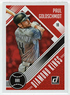 Paul Goldschmidt - Arizona Diamondbacks - Diamond Kings (MLB Baseball Card) 2018 Donruss # 22 Mint