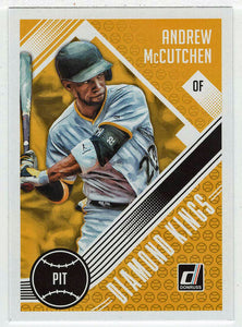 Andrew McCutchen - Pittsburgh Pirates - Diamond Kings (MLB Baseball Card) 2018 Donruss # 24 Mint