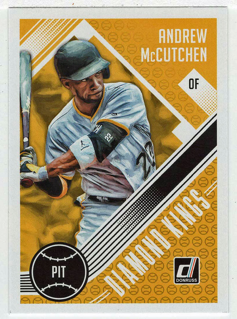 Andrew McCutchen - Pittsburgh Pirates - Diamond Kings (MLB Baseball Card) 2018 Donruss # 24 Mint