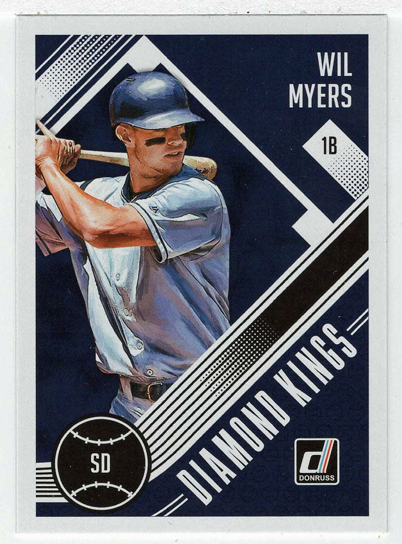 Wil Myers - San Diego Padres - Diamond Kings (MLB Baseball Card) 2018 Donruss # 26 Mint