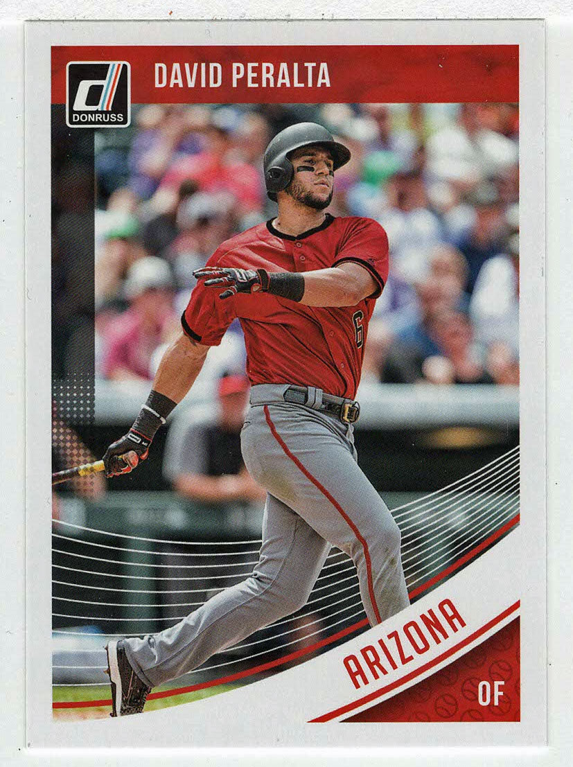 David Peralta - Arizona Diamondbacks (MLB Baseball Card) 2018 Donruss # 52 Mint