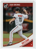 Zack Greinke - Arizona Diamondbacks (MLB Baseball Card) 2018 Donruss # 53 Mint