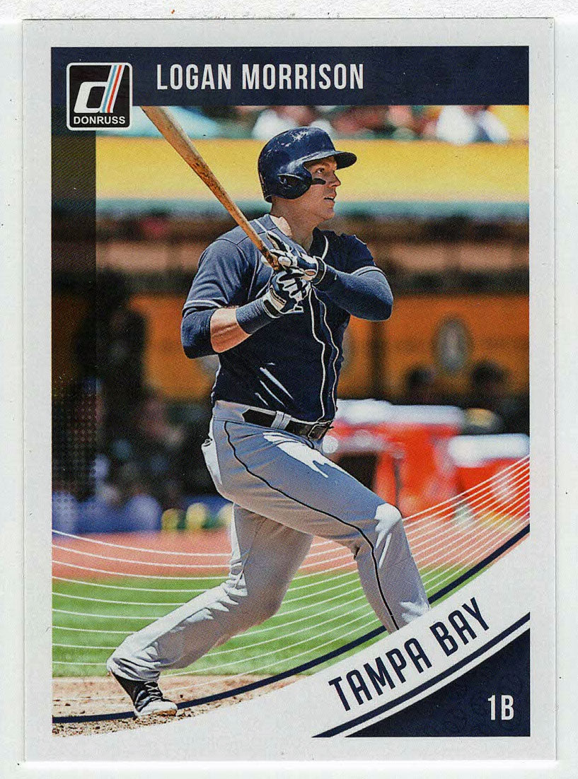 Logan Morrison - Tampa Bay Rays (MLB Baseball Card) 2018 Donruss # 81 Mint