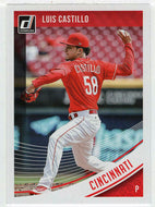 Luis Castillo - Cincinnati Reds (MLB Baseball Card) 2018 Donruss # 88 Mint
