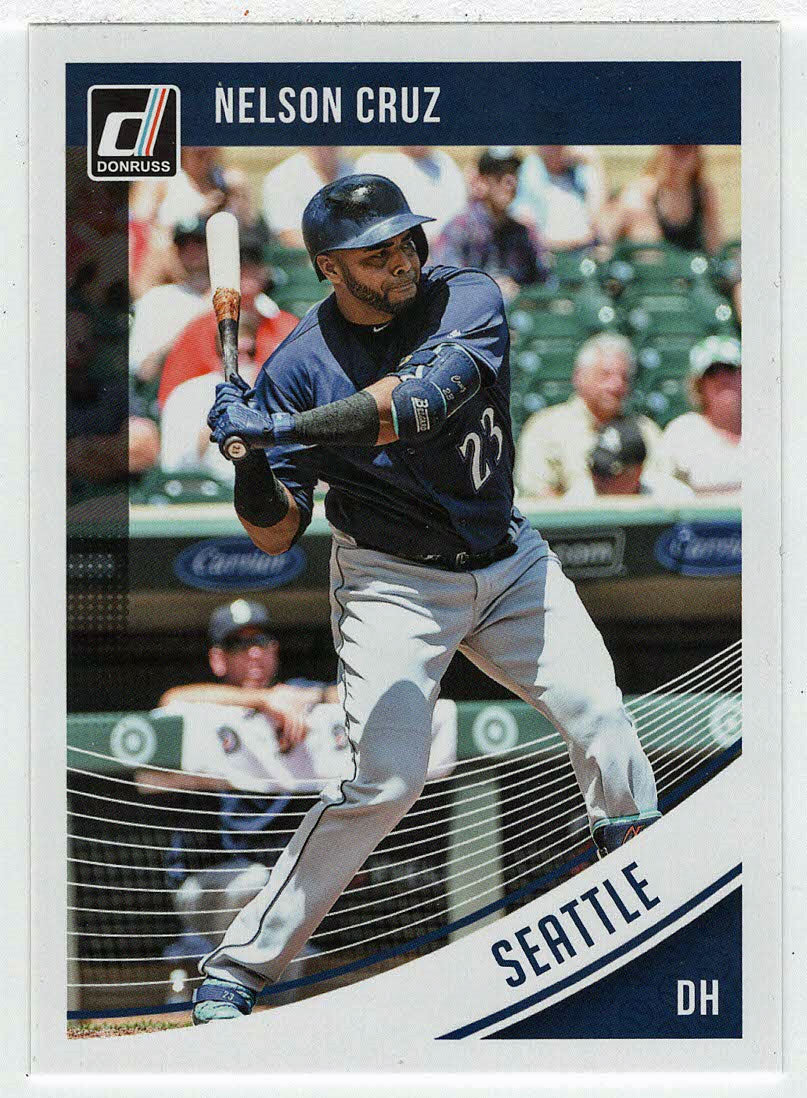 Nelson Cruz - Seattle Mariners (MLB Baseball Card) 2018 Donruss # 102 Mint