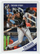 Trevor Story - Colorado Rockies (MLB Baseball Card) 2018 Donruss # 103 Mint