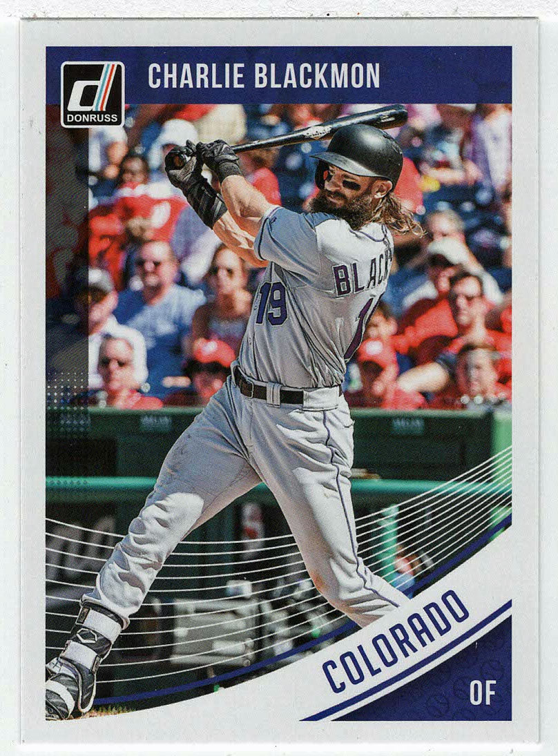 Charlie Blackmon - Colorado Rockies (MLB Baseball Card) 2018 Donruss # 104 Mint