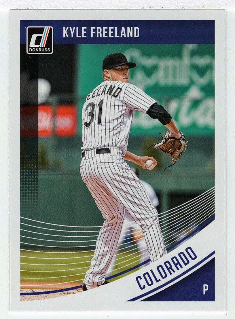 Kyle Freeland - Colorado Rockies (MLB Baseball Card) 2018 Donruss # 106 Mint