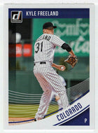 Kyle Freeland - Colorado Rockies (MLB Baseball Card) 2018 Donruss # 106 Mint