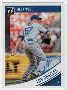 Alex Wood - Los Angeles Dodgers (MLB Baseball Card) 2018 Donruss # 129 Mint