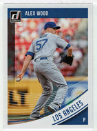 Alex Wood - Los Angeles Dodgers (MLB Baseball Card) 2018 Donruss # 129 Mint