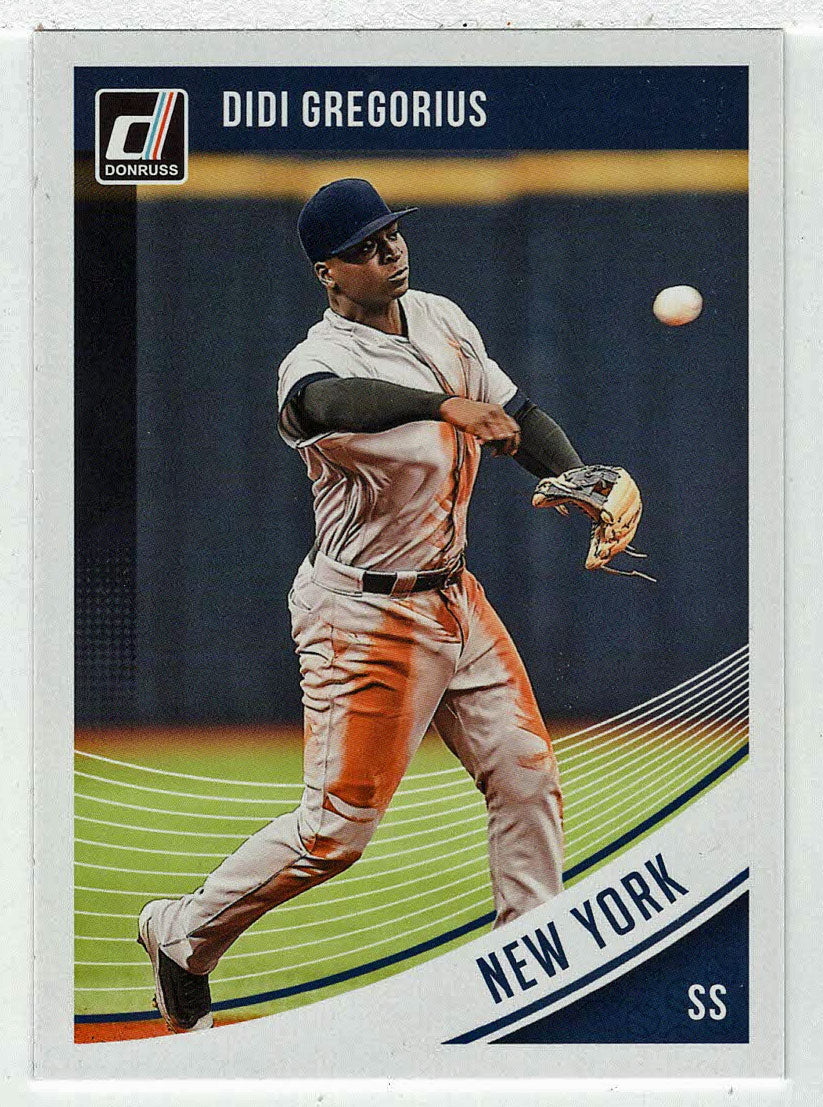 Didi Gregorius - New York Yankees (MLB Baseball Card) 2018 Donruss # 130 Mint