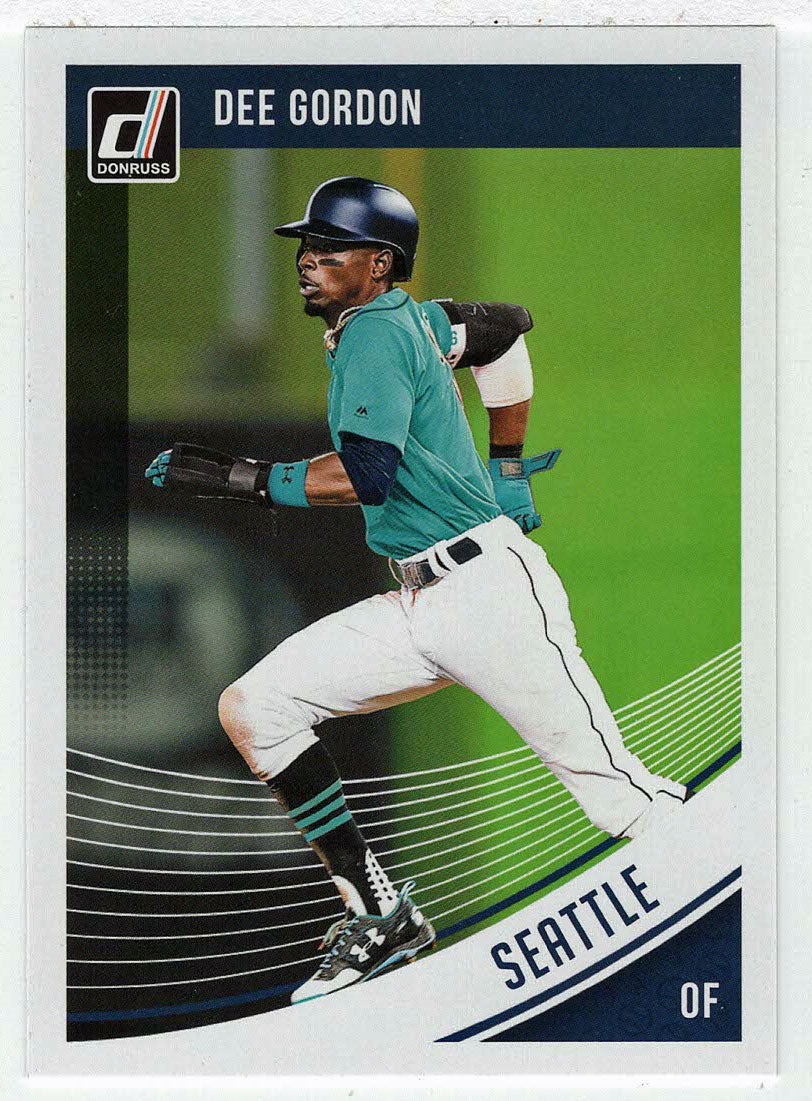 Dee Gordon - Seattle Mariners (MLB Baseball Card) 2018 Donruss # 133 Mint