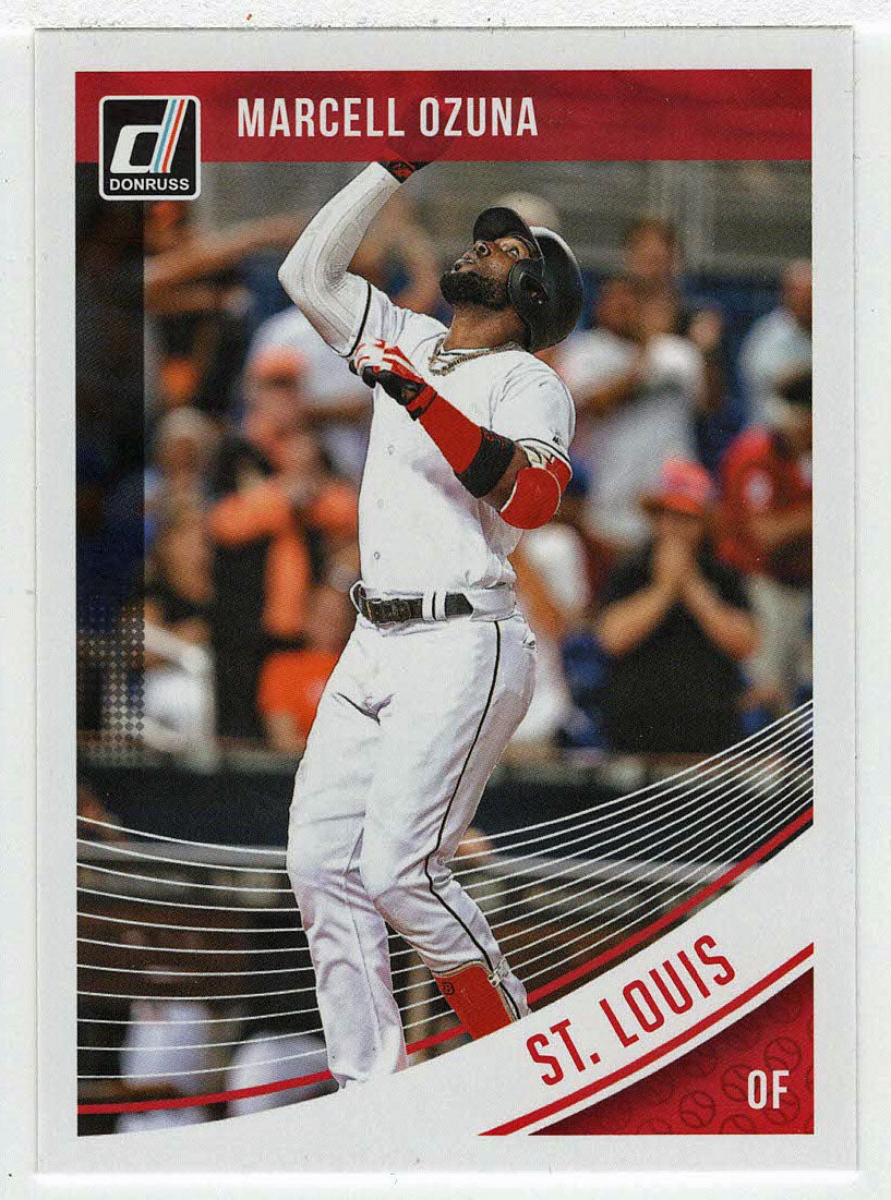 Marcell Ozuna - St. Louis Cardinals (MLB Baseball Card) 2018 Donruss # 134 Mint