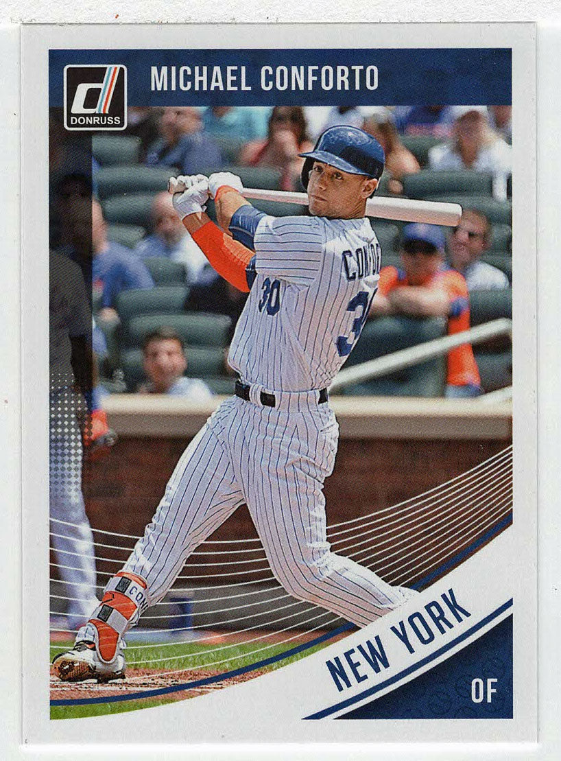 Michael Conforto - New York Mets (MLB Baseball Card) 2018 Donruss # 145 Mint