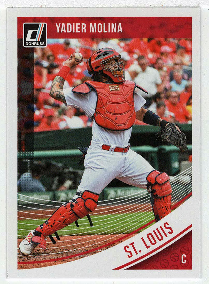 Yadier Molina - St. Louis Cardinals (MLB Baseball Card) 2018 Donruss # 176 Mint