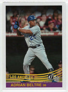 Adrian Beltre - Los Angeles Dodgers - Retro (MLB Baseball Card) 2018 Donruss # 266 Mint