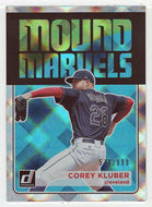 Corey Kluber 574/999 - Cleveland Indians - Mound Marvels (MLB Baseball Card) 2018 Donruss # MM4 Mint