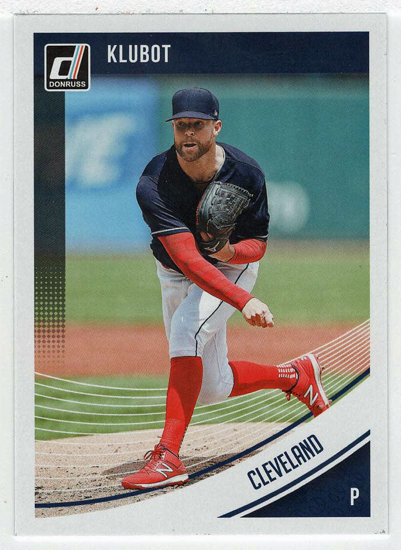 Corey Kluber - Cleveland Indians - Variations (MLB Baseball Card) 2018 Donruss # 153 Mint