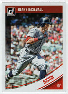 Andrew Benintendi - Boston Red Sox - Variations (MLB Baseball Card) 2018 Donruss # 169 Mint