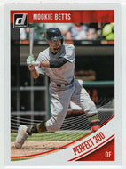 Mookie Betts - Boston Red Sox - Variations (MLB Baseball Card) 2018 Donruss # 191A Mint