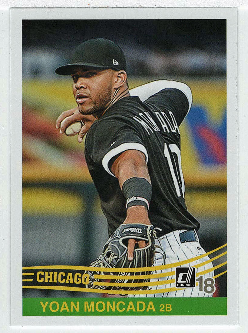 Yoan Moncada - Chicago White Sox - Variations (MLB Baseball Card) 2018 Donruss # 230 Mint