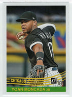 Yoan Moncada - Chicago White Sox - Variations (MLB Baseball Card) 2018 Donruss # 230 Mint