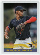 Francisco Lindor - Cleveland Indians - Variations (MLB Baseball Card) 2018 Donruss # 234 Mint