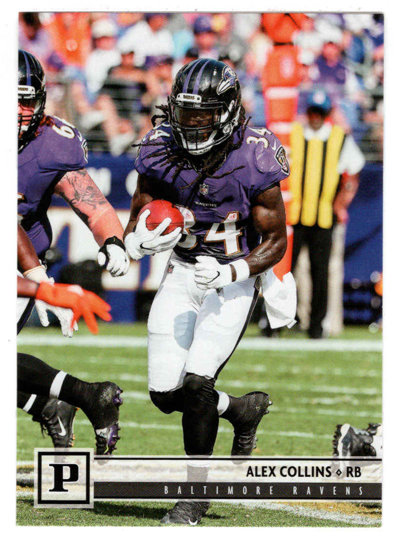 Alex Collins - Baltimore Ravens (NFL Football Card) 2018 Panini # 22 Mint