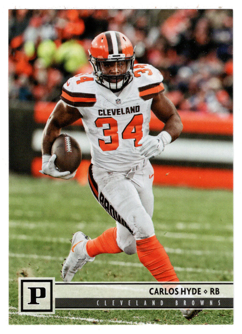 Carlos Hyde - Cleveland Browns (NFL Football Card) 2018 Panini # 73 Mint