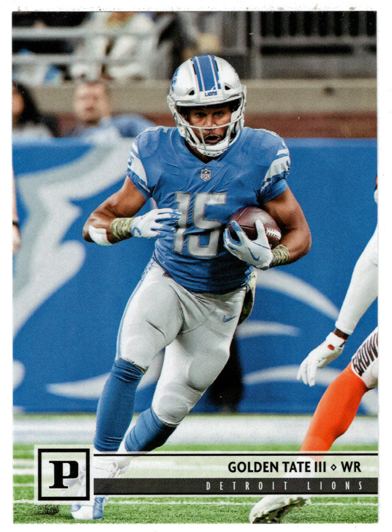 Golden Tate III - Detroit Lions (NFL Football Card) 2018 Panini # 98 Mint