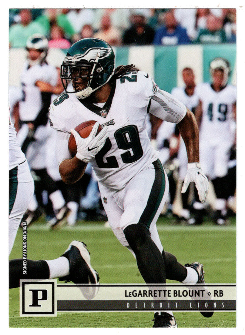 LeGarrette Blount - Detroit Lions (NFL Football Card) 2018 Panini # 105 Mint