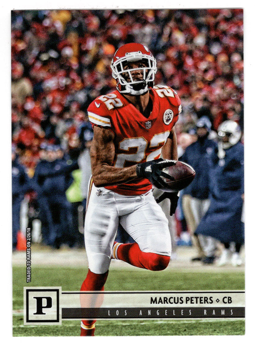 Marcus Peters - Los Angeles Rams (NFL Football Card) 2018 Panini # 159 Mint