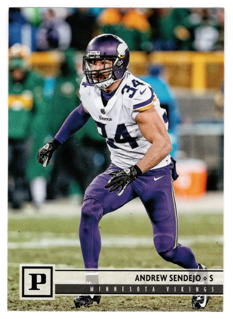 Andrew Sendejo - Minnesota Vikings (NFL Football Card) 2018 Panini # 187 Mint