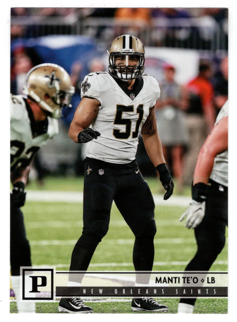 Manti Te'o - New Orleans Saints (NFL Football Card) 2018 Panini # 204 Mint