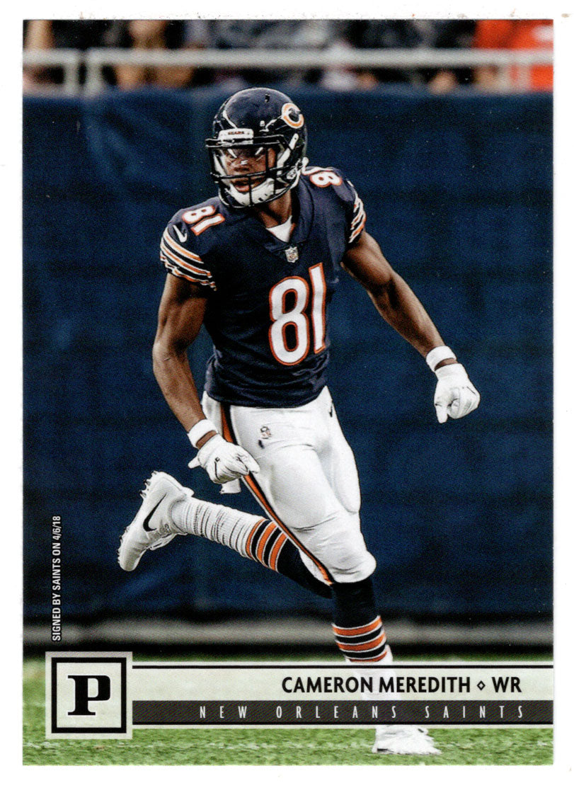 Cameron Meredith - New Orleans Saints (NFL Football Card) 2018 Panini # 206 Mint