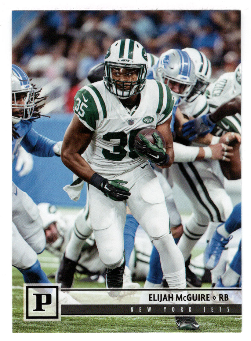 Elijah McGuire - New York Jets (NFL Football Card) 2018 Panini # 221 Mint