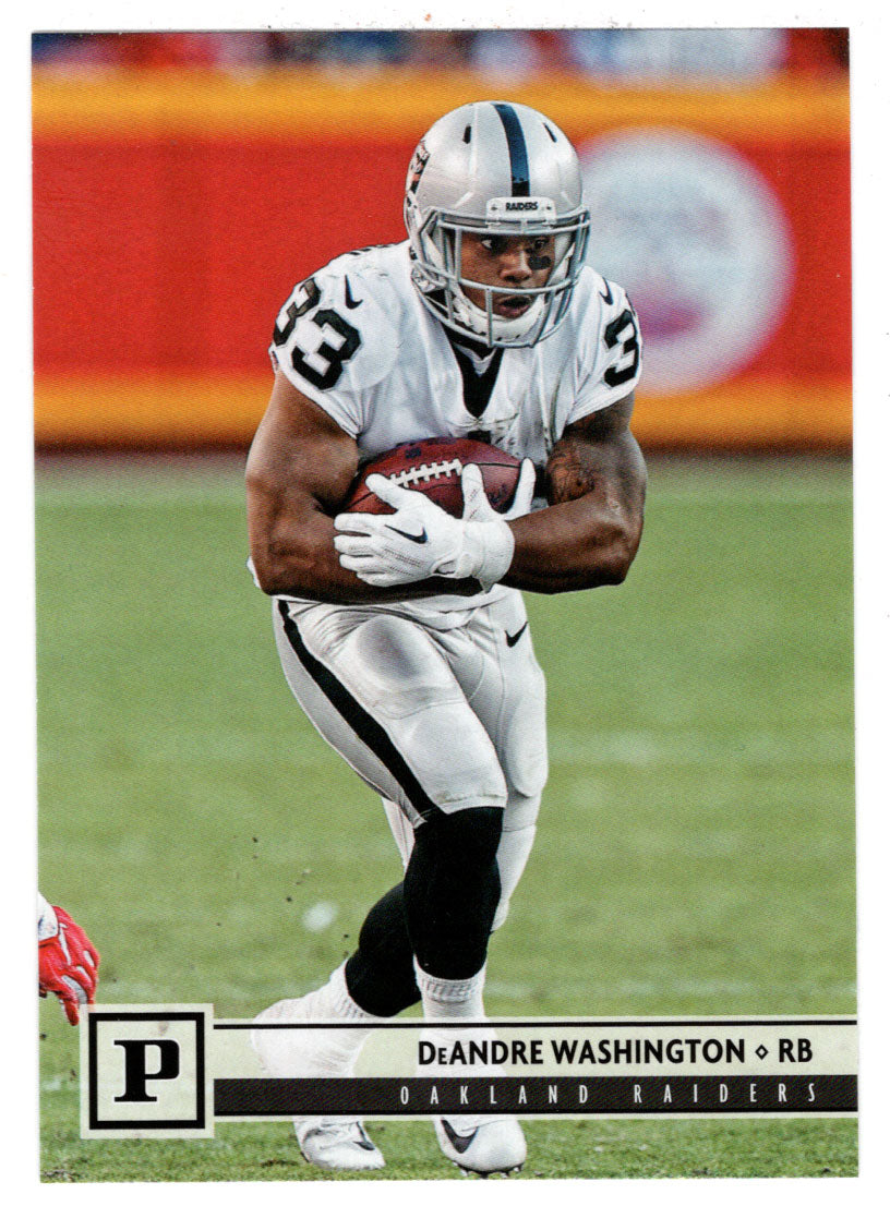 DeAndre Washington - Oakland Raiders (NFL Football Card) 2018 Panini # 231 Mint