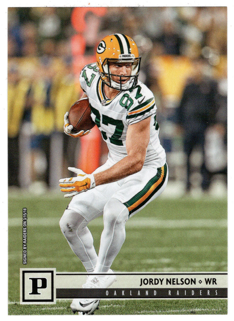 Jordy Nelson - Oakland Raiders (NFL Football Card) 2018 Panini # 235 Mint