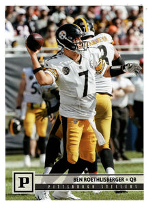 Ben Roethlisberger - Pittsburgh Steelers (NFL Football Card) 2018 Panini # 246 Mint